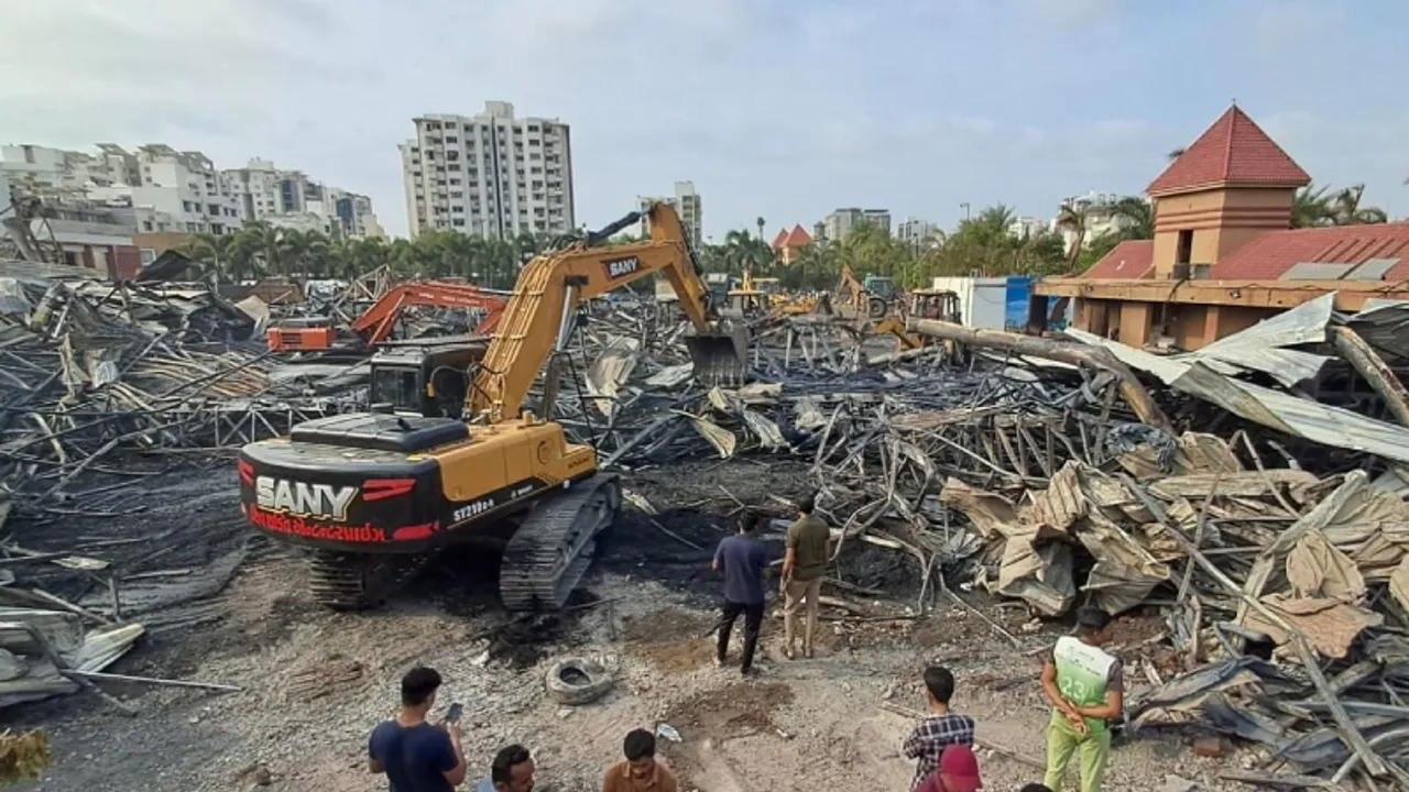 Gujarat: Fire outbreak in gaming zone results in 27 deaths including 4 children