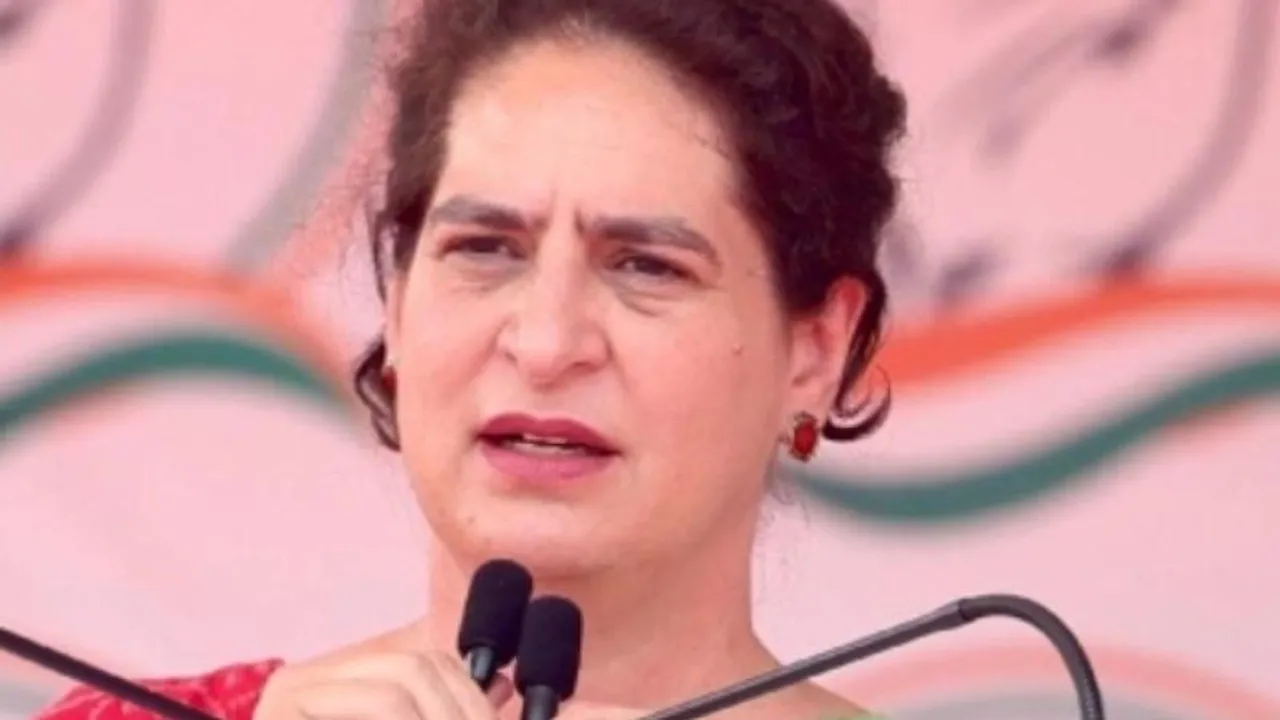 Paper leak has become a national problem under BJP: Priyanka Gandhi