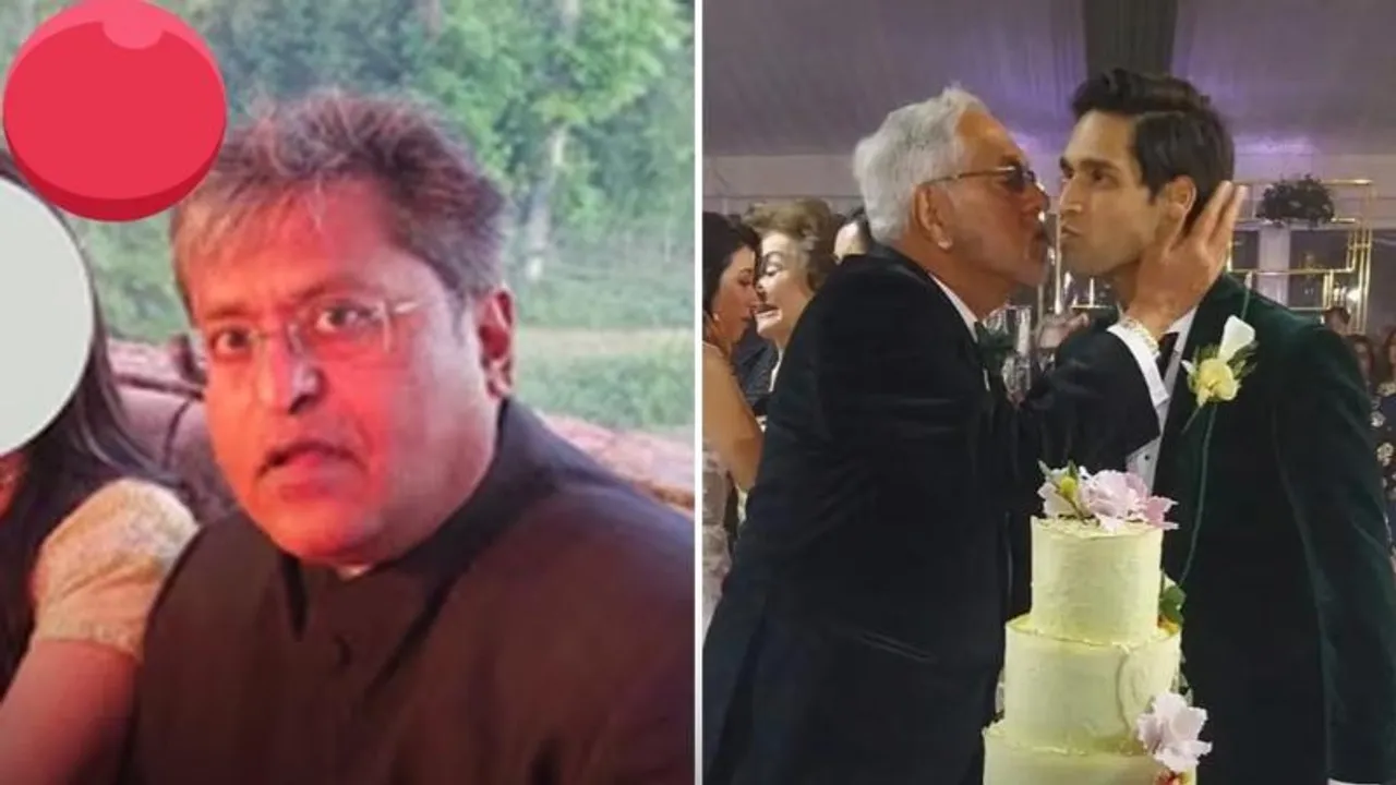 Sidhartha Mallya and Jasmine are man and wife now. But did we spot Lalit Modi?