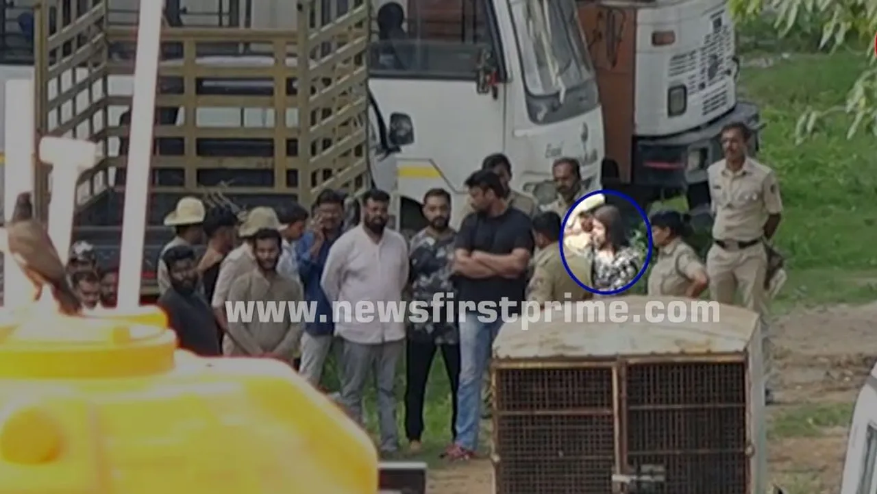 Renukaswamy murder case: Pavitra Gowda breaks down during spot inspection while Darshan stood faintly with folded hands