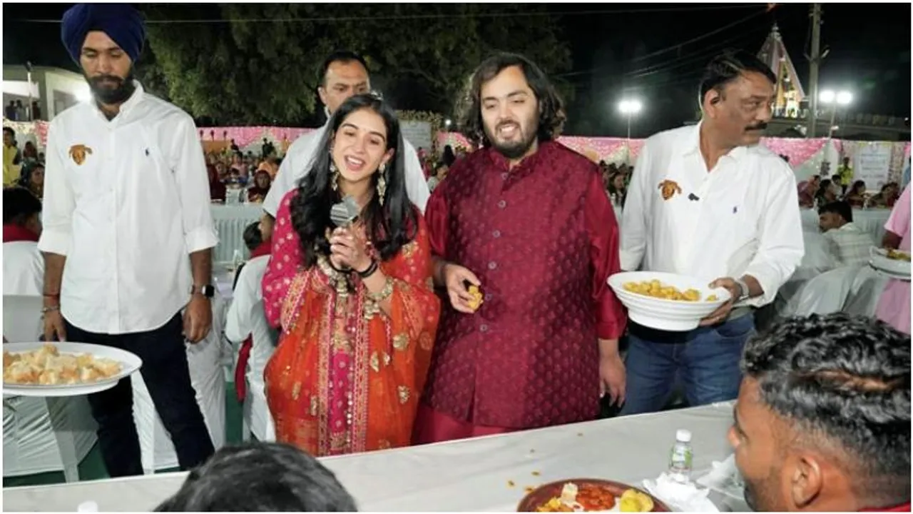 Anant Ambani and Radhika host 40 days Bhandara for the public!