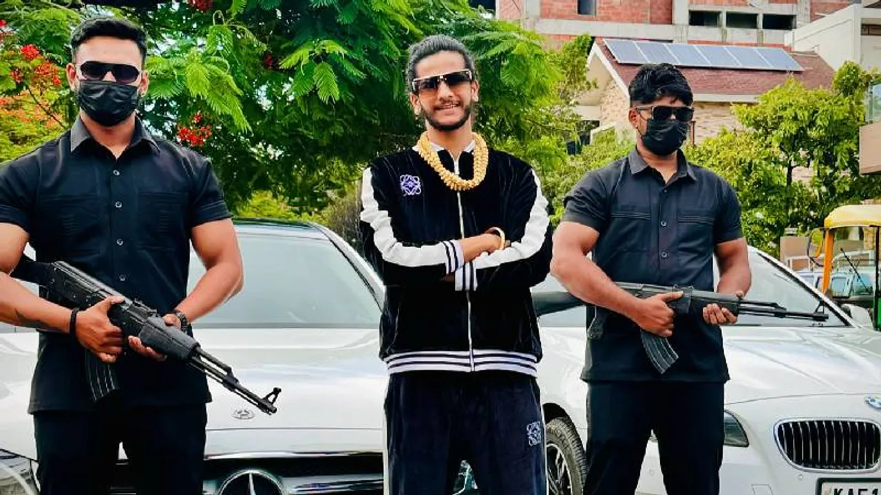 Sandalwood technician in trouble over internet personality shooting reels with dummy guns