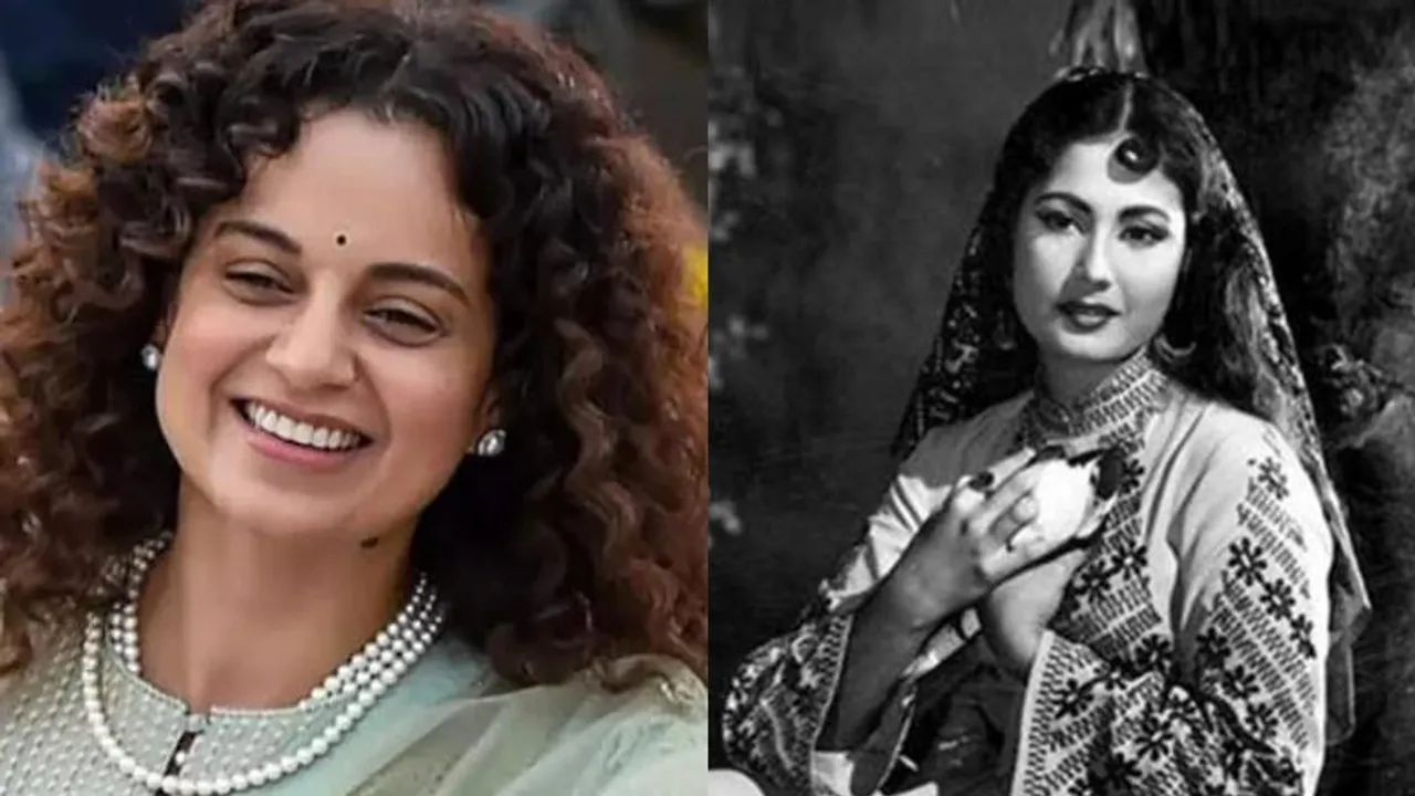 Kangana Ranuat pays tribute to Meena Kumari on Instagram 