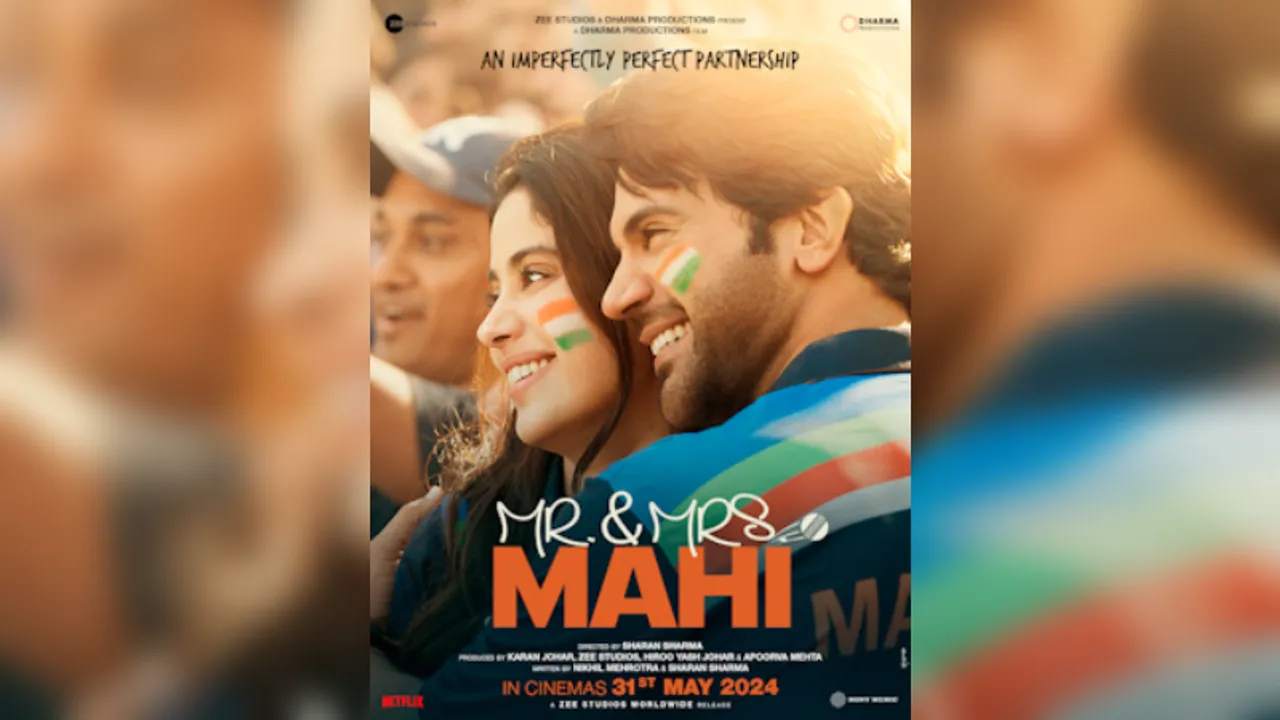 Rajkummar Rao and Janhvi Kapoor's 'Mr. & Mrs. Mahi' to debut on Netflix on July 26