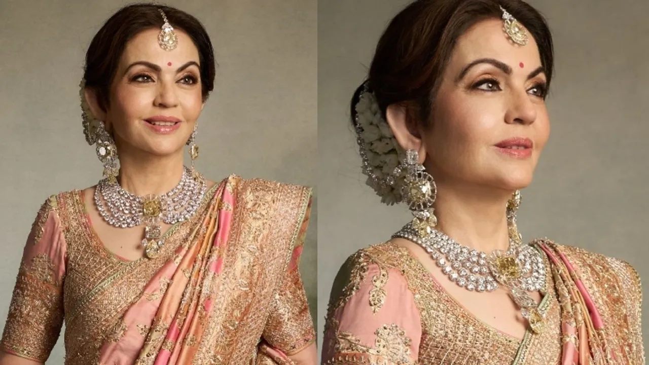 Nita Ambani's exquisite necklace worth crores steals the show at son Anant’s wedding