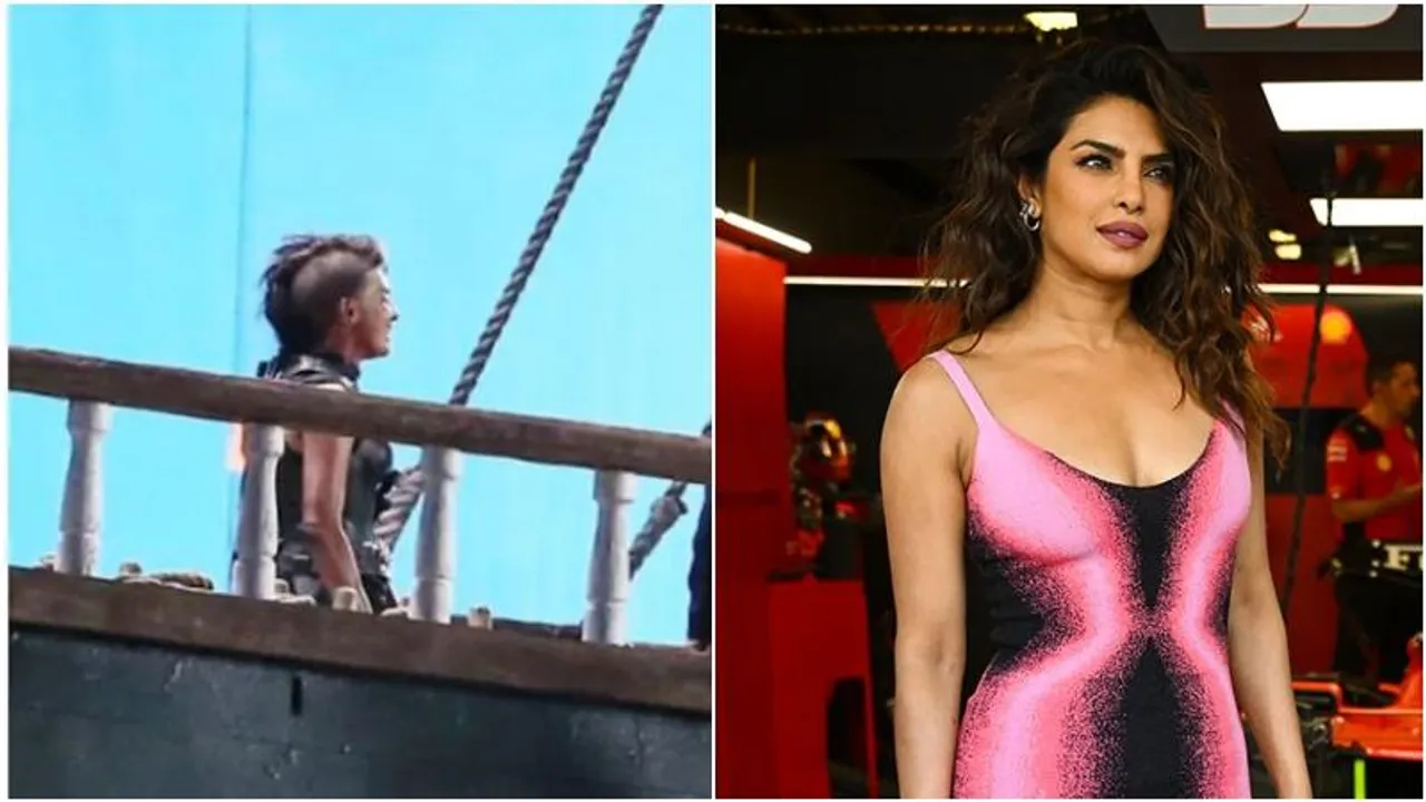 Priyanka Chopra spotted in pirate avatar for upcoming film 'The Bluff'
