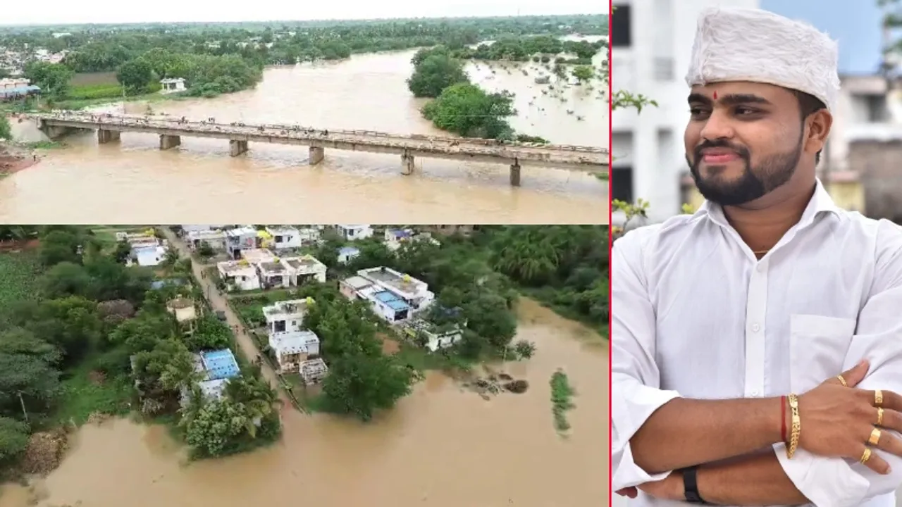 Man dies after slipping into Krishna river; preventive measures being taken for rains