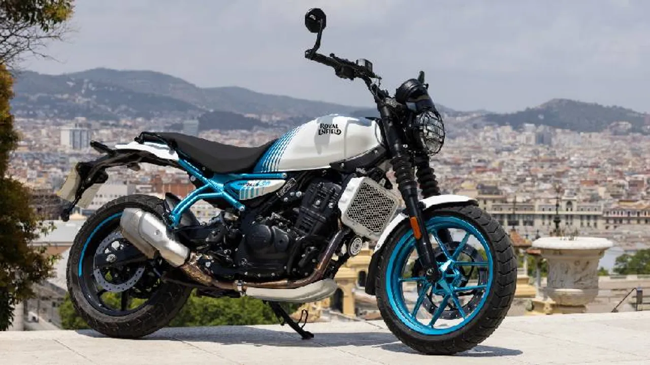Royal Enfield unveils the Guerrilla 450: A blend of Himalayan and Hunter models