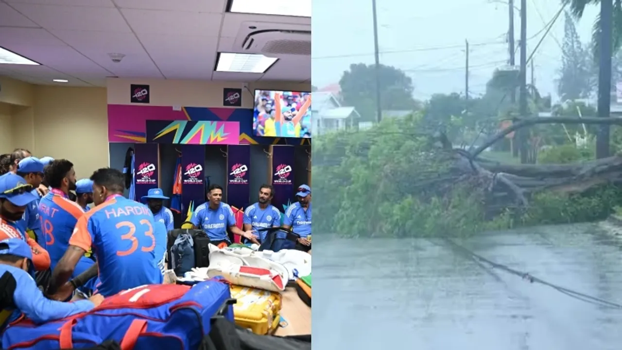 Indian Cricket Team’s stay in Barbados extended due to ‘Cyclone Beryl’