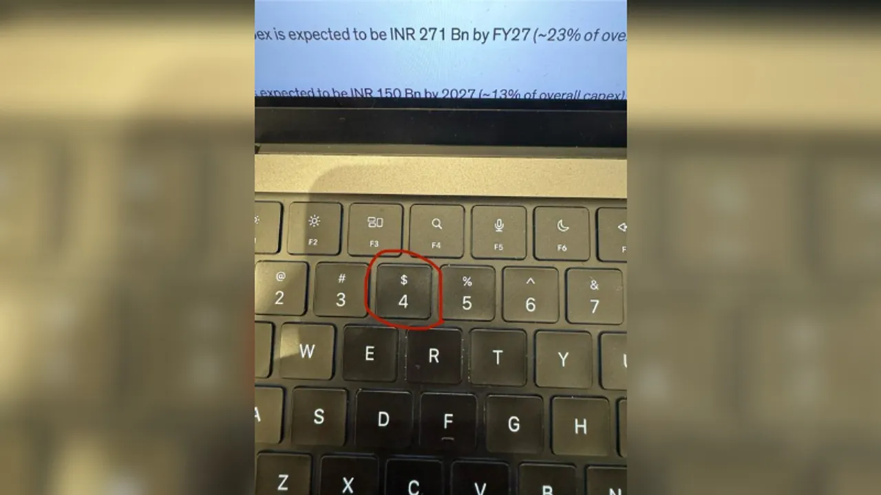 Ola CEO Bhavish Aggarwal triggers online debate on presence of dollar symbol in keyboards