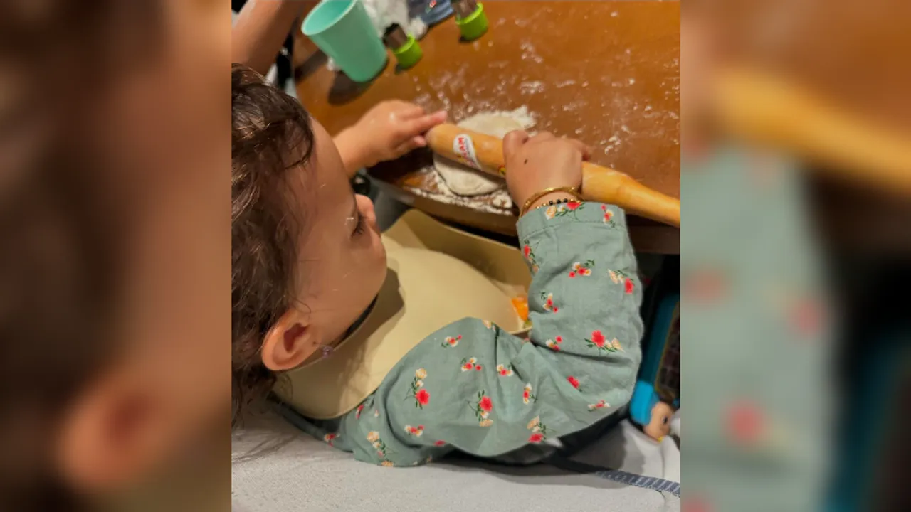 Priyanka Chopra shares glimpses of her daughter Malti making rotis amid her busy filming schedule