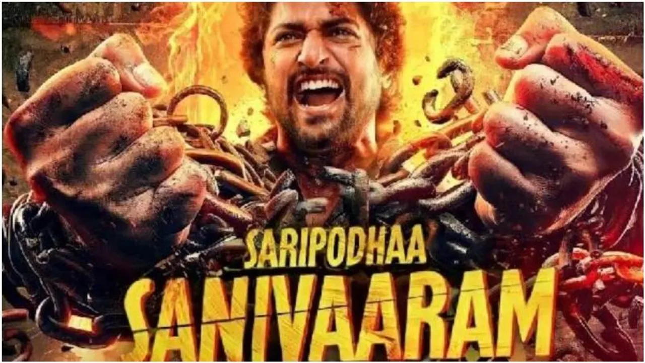 Nani's upcoming film 'Saripodhaa Sanivaaram' trailer to debut on August 13