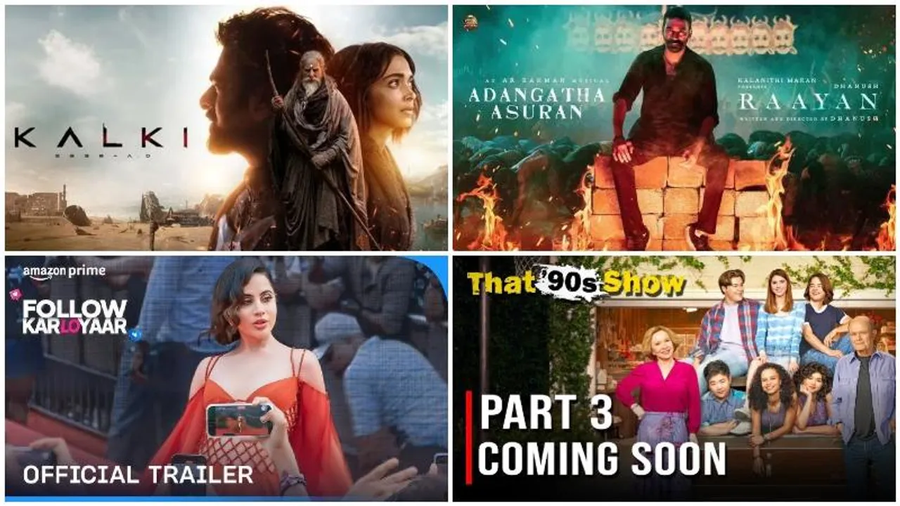 This week's spectacular OTT releases: From Kalki 2898 AD to Raayan
