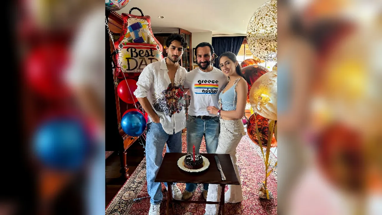 Saif Ali Khan celebrates birthday with family; heartfelt wishes from Sara, Kareena Kapoor