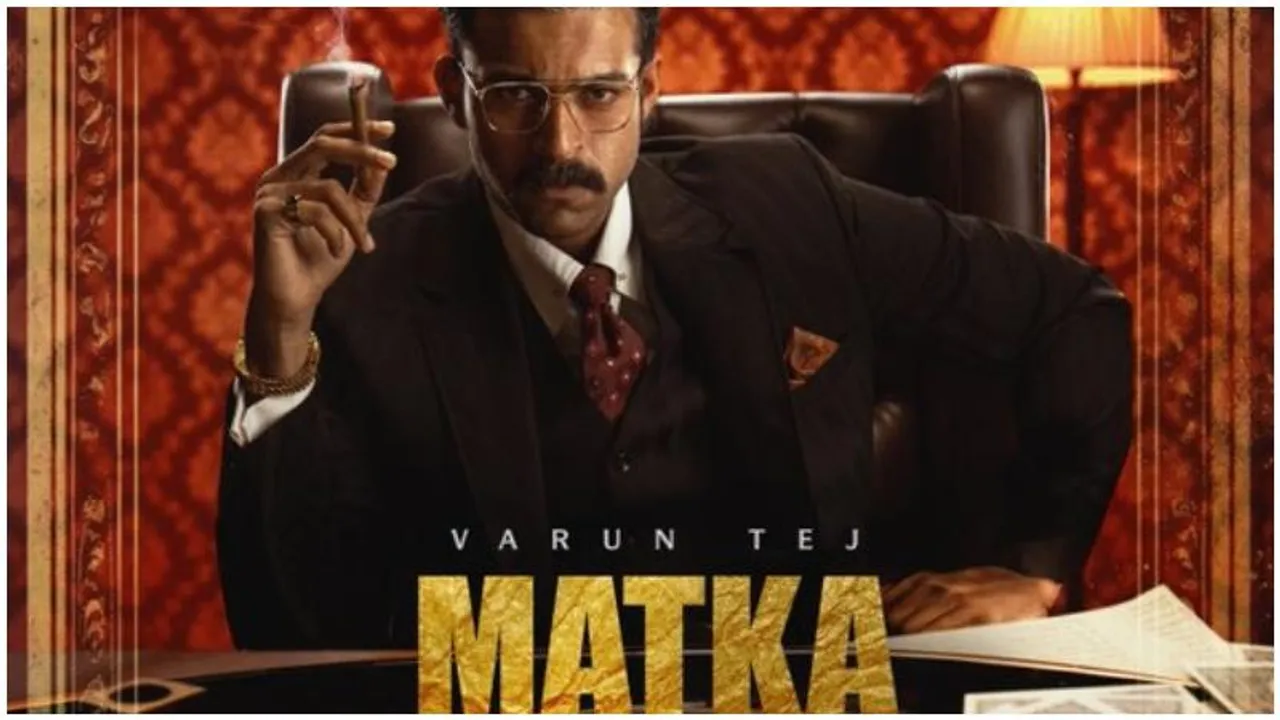 Varun Tej unveils first-look poster for his highly anticipated thriller 'Matka'