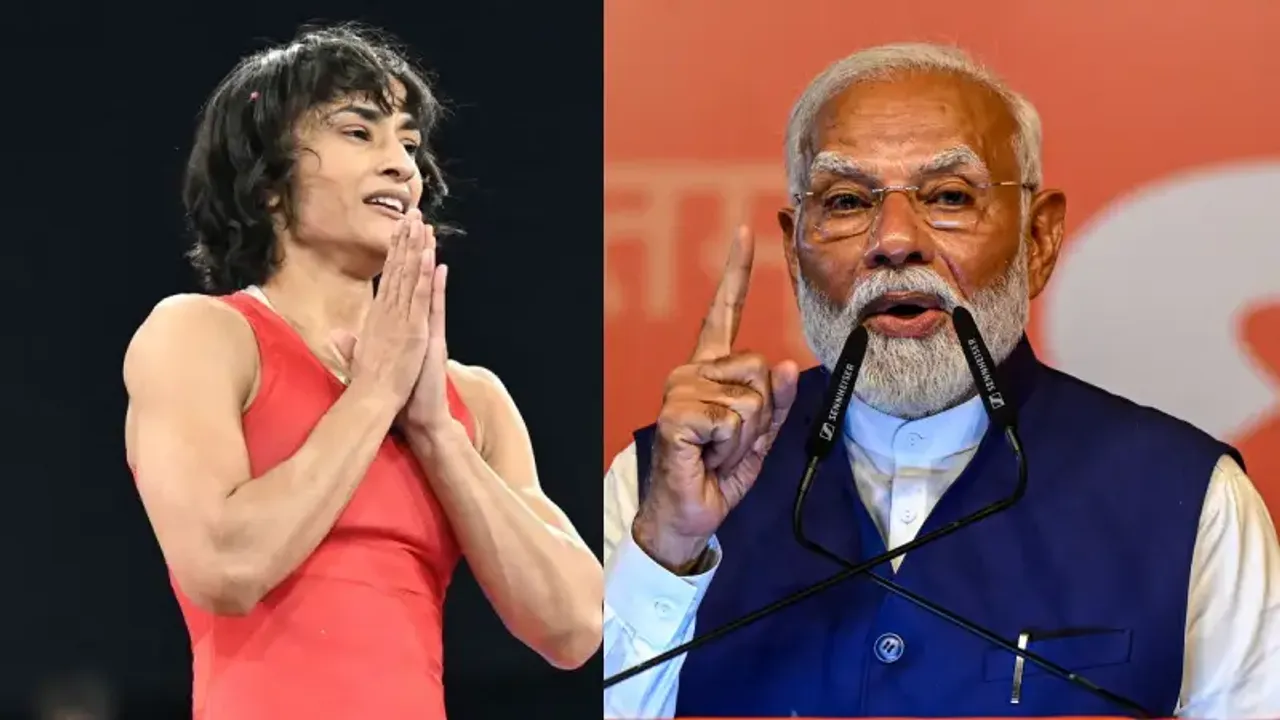 Vinesh Phogat: PM Modi speaks to IOA President PT Usha, asks her to lodge protest