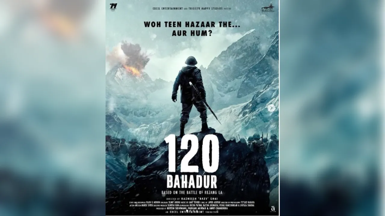 Farhan Akhtar to return to big screen as Major Shaitan Singh in '120 Bahadur'