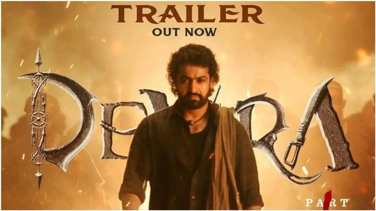 Jr NTR's 'Devara' trailer unveiled, showcases intriguing sibling rivalry with Saif Ali Khan; watch trailer here