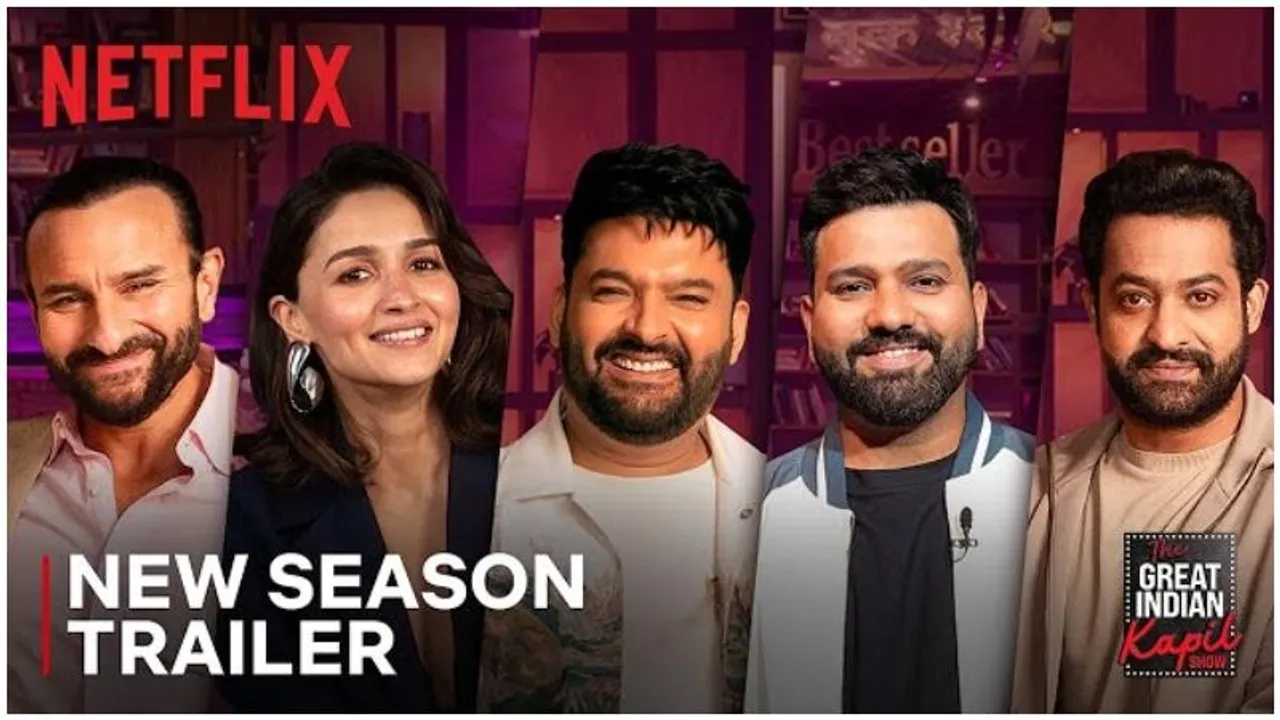 Great Indian Kapil Show Season 2 to premiere on Sept 21: Features Alia Bhatt, Jr NTR, Rohit Sharma and SKY  