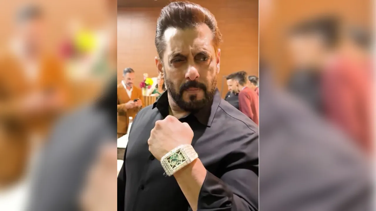 Salman Khan flaunts diamond-studded Jacob & Co watch, fans thrilled