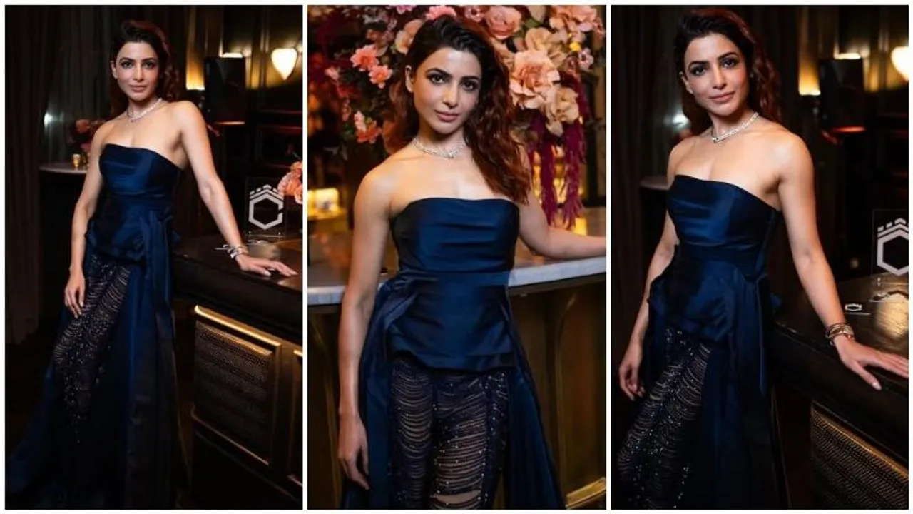Samantha Ruth Prabhu stuns with glamorous outfits during Citadel promotions