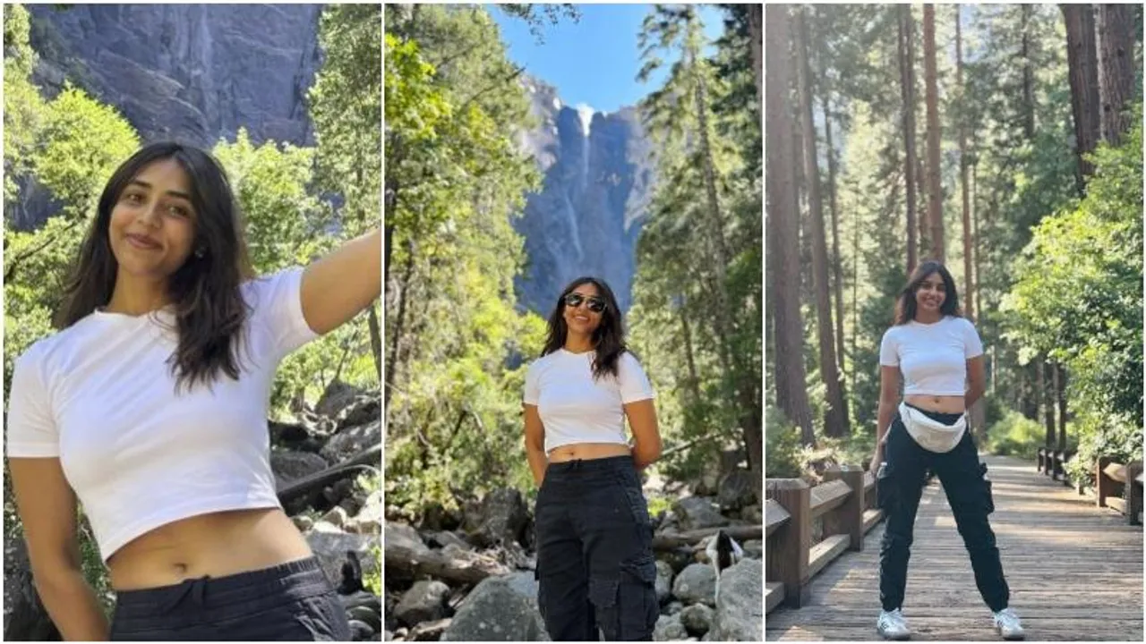 Actress Sapthami Gowda soaks in stunning US sunsets; shares travel moments