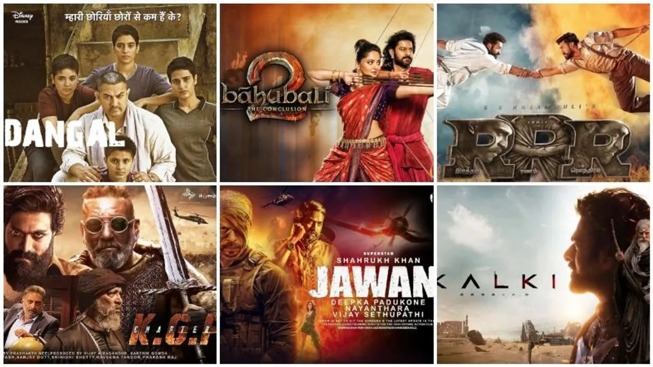 Indian cinema's top-grossing films of all time: A glimpse at the latest rankings