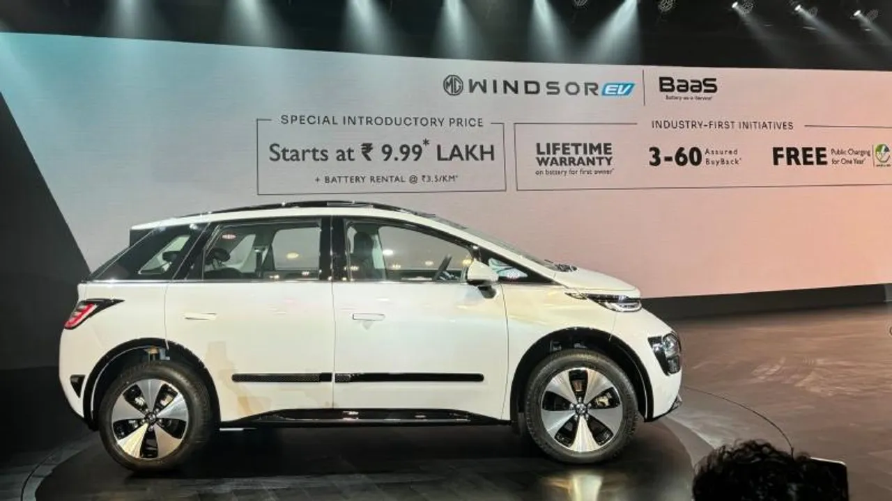 MG Motor India launches Windsor, its first mass-market electric car