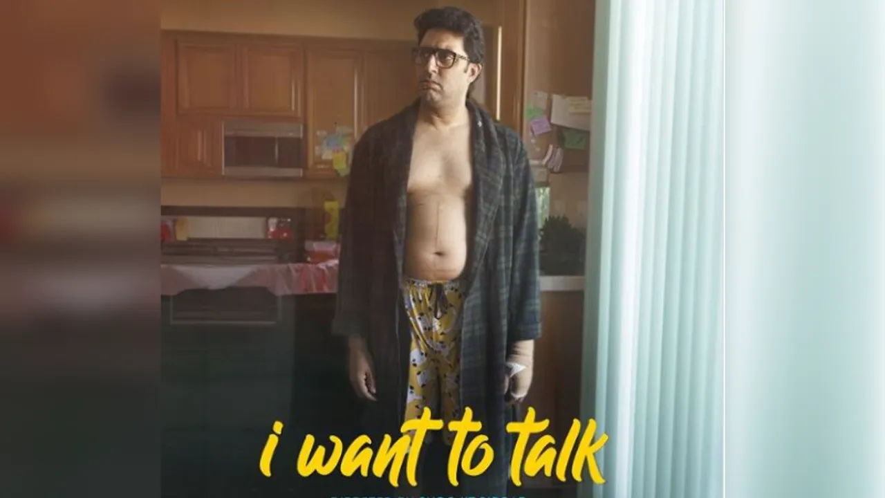 Abhishek Bachchan stuns fans with raw, pot-bellied look in ‘I Want To Talk’ first poster