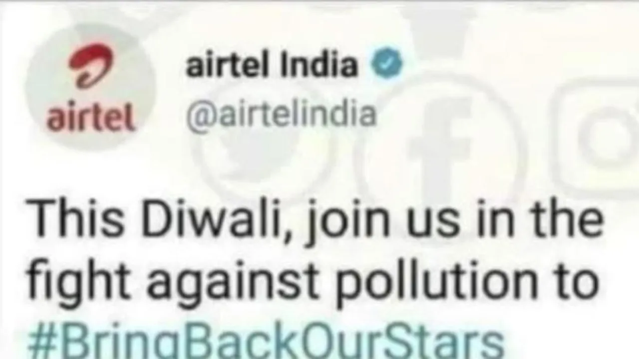 'Shame on Airtel, respect Hindu festivals': Telecom giant criticised for issuing pollution-free Diwali ad