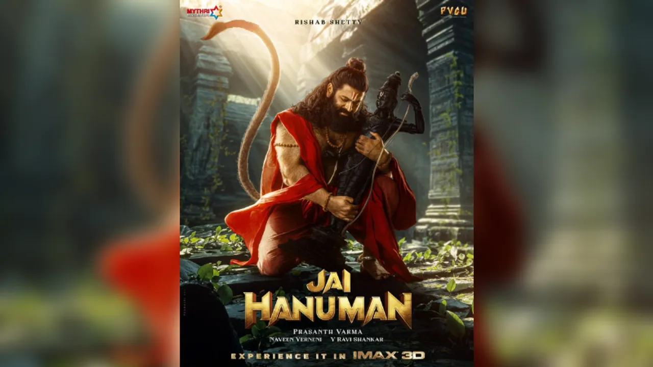 First look of Jai Hanuman: Rishab Shetty as Lord Hanuman in Prasanth Varma’s Hanu-Man sequel