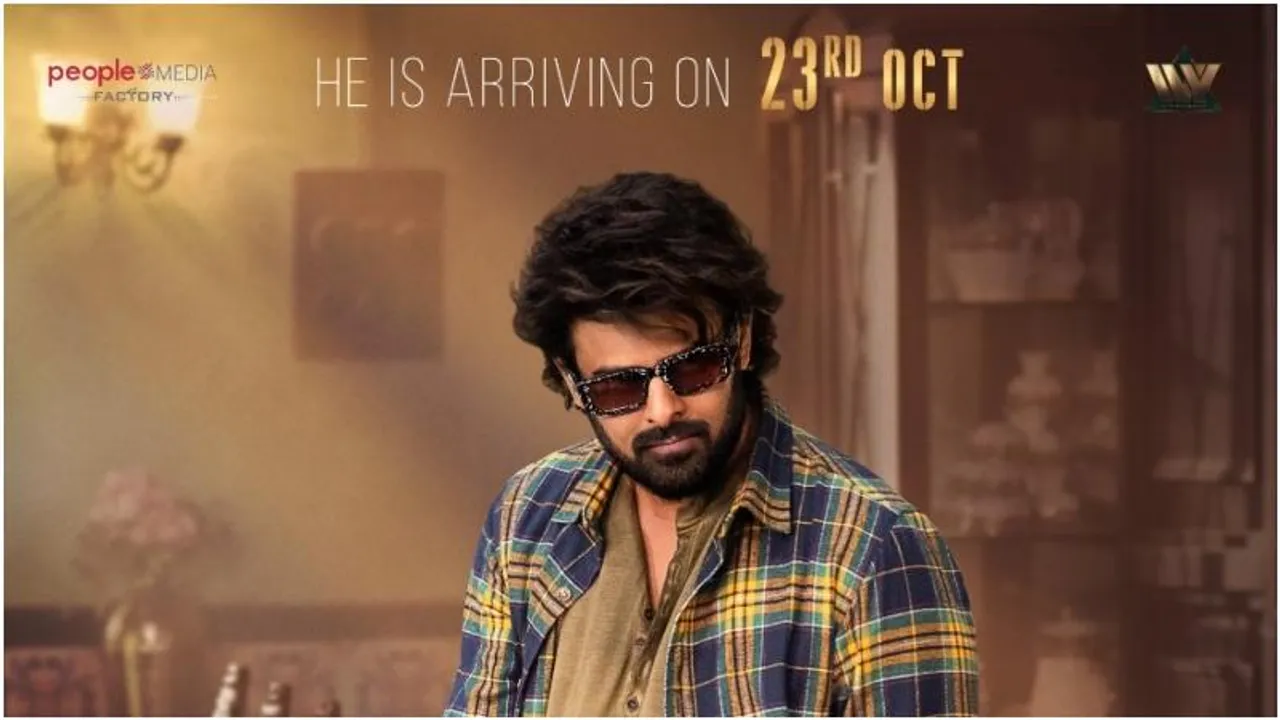 New poster of Prabhas from 'The Raja Saab' unveiled; fans await ‘royal treat’ on his birthday on Oct 23