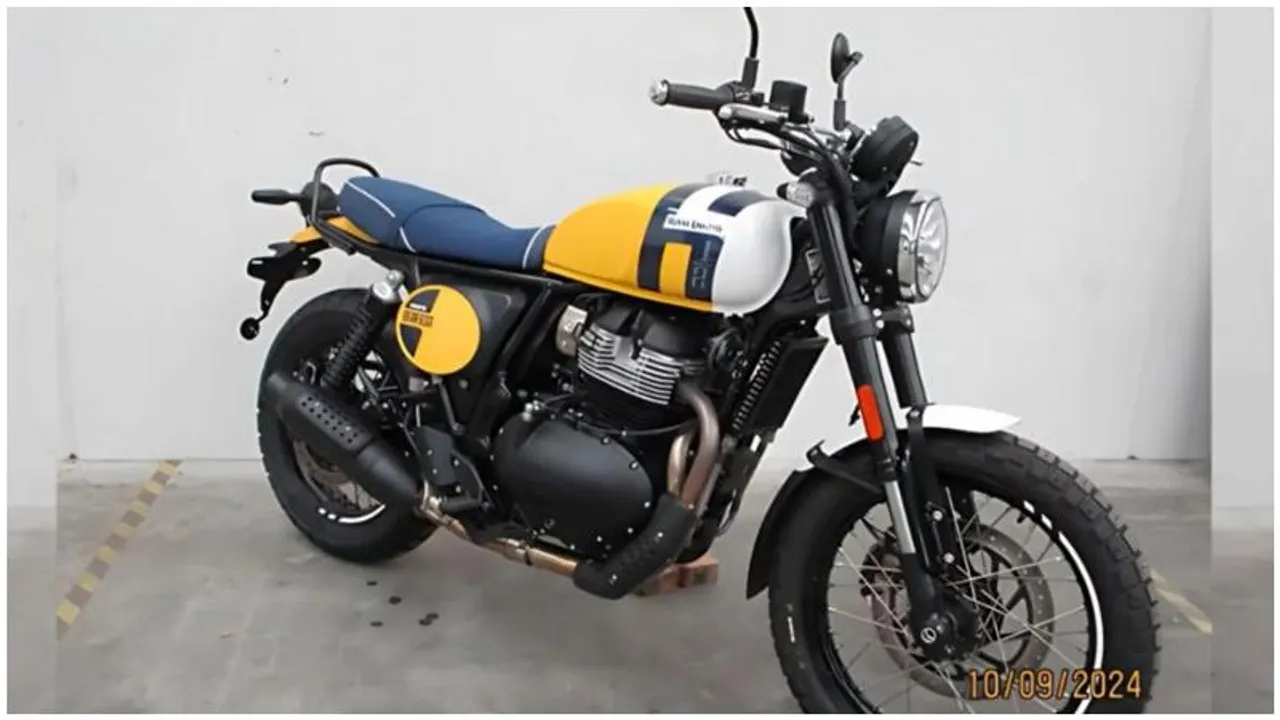Royal Enfield teases new ‘Bear 650 Scrambler’ ahead of November debut
