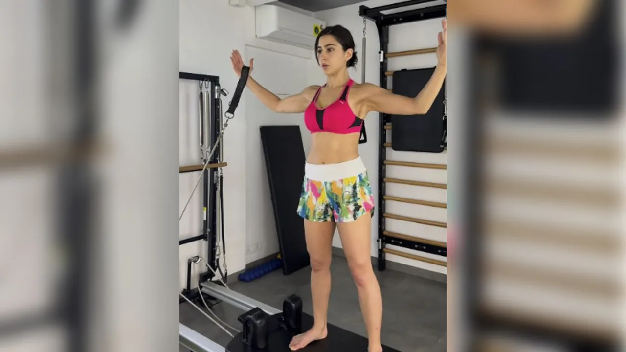 Sara Ali Khan's Pilates routine: A festive fitness inspiration