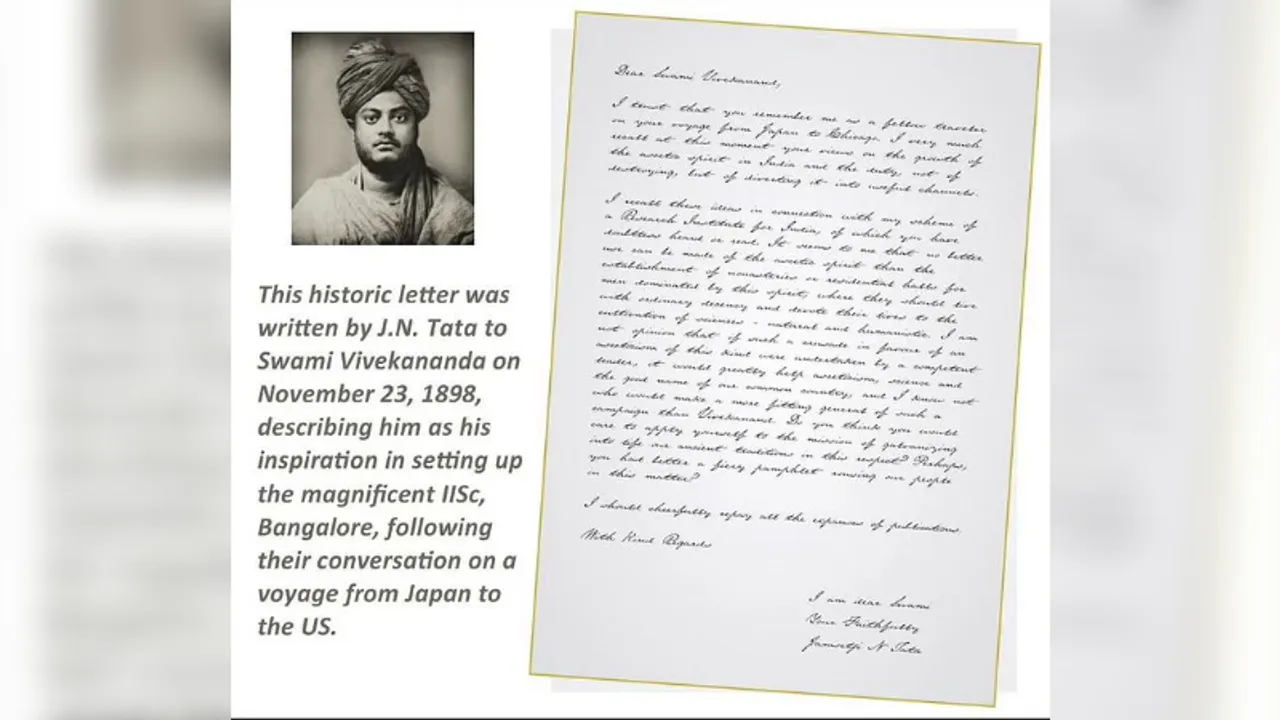 How Swami Vivekananda inspired Jamsetji Tata’s vision for the IISc in Bengaluru 