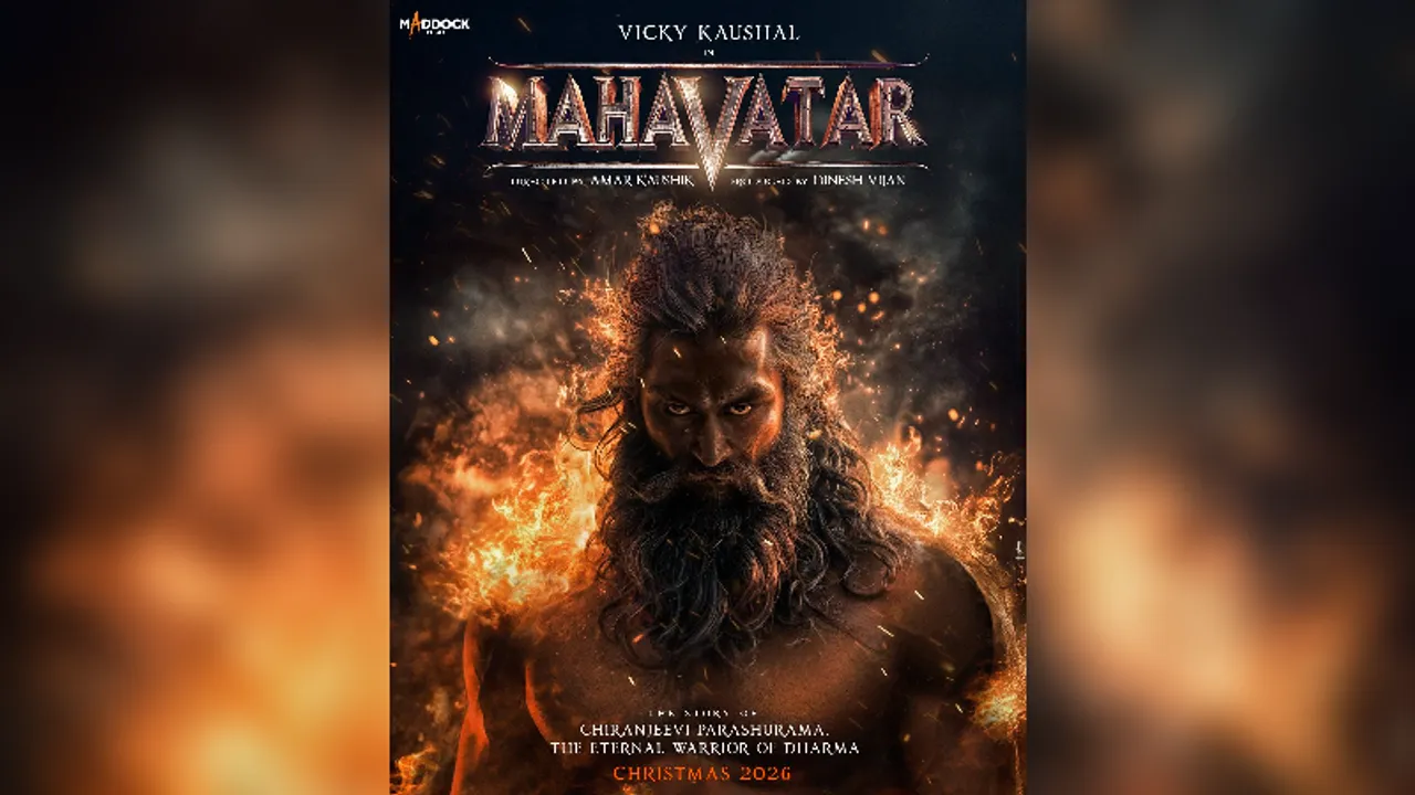 Vicky Kaushal transforms as eternal warrior Parashurama in Mahavatar's first look poster