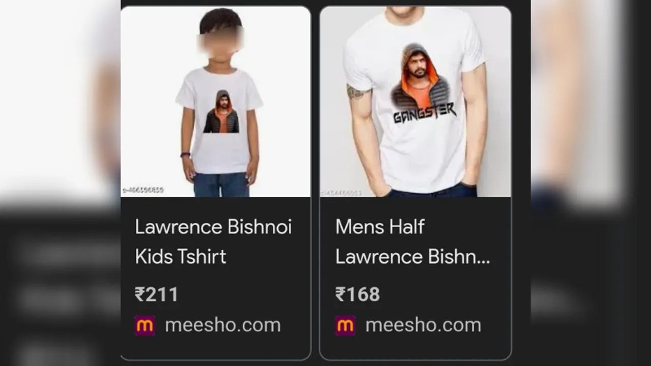 Meesho faces backlash for selling T-Shirts glorifying gangster Lawrence Bishnoi