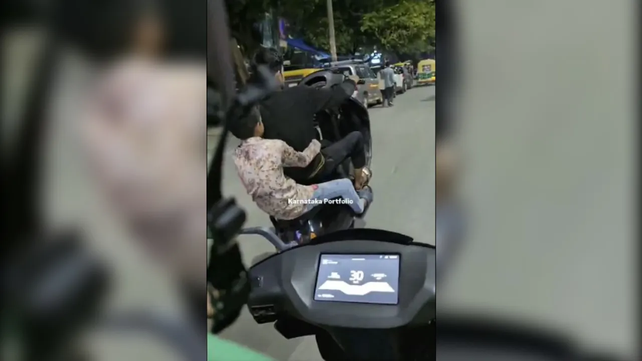 Bengaluru: Video of boys performing wheelie goes viral; citizens seek strict action