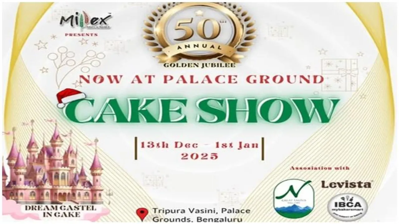 2024 Bengaluru Cake Show to celebrate art with edible masterpieces