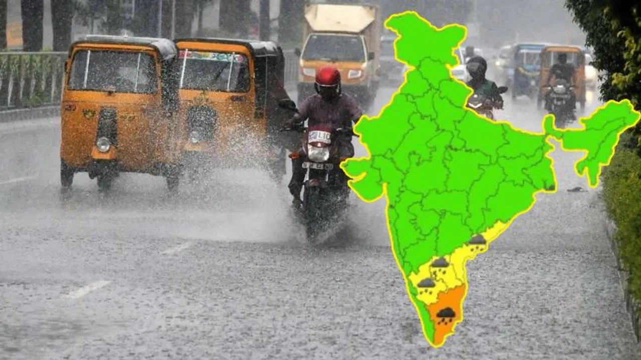 IMD issues rain alert for South India amid foggy weather