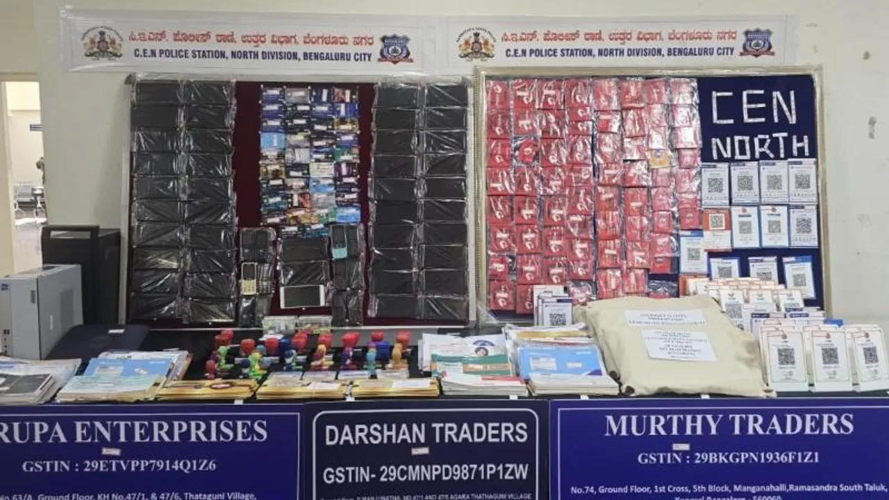 Bengaluru: Cops arrest 10 accused who had duped man of Rs 88L through cyber fraud  