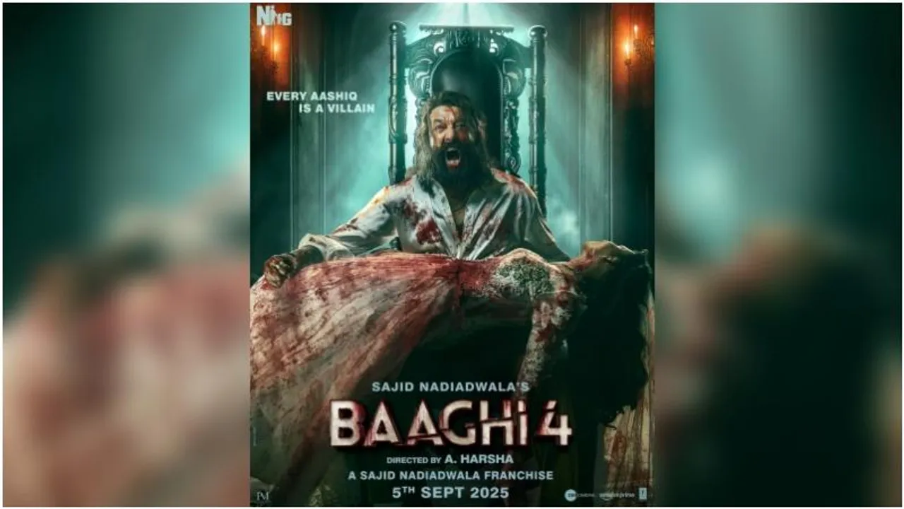Sanjay Dutt unveiled as the bloodied villain in Baaghi 4