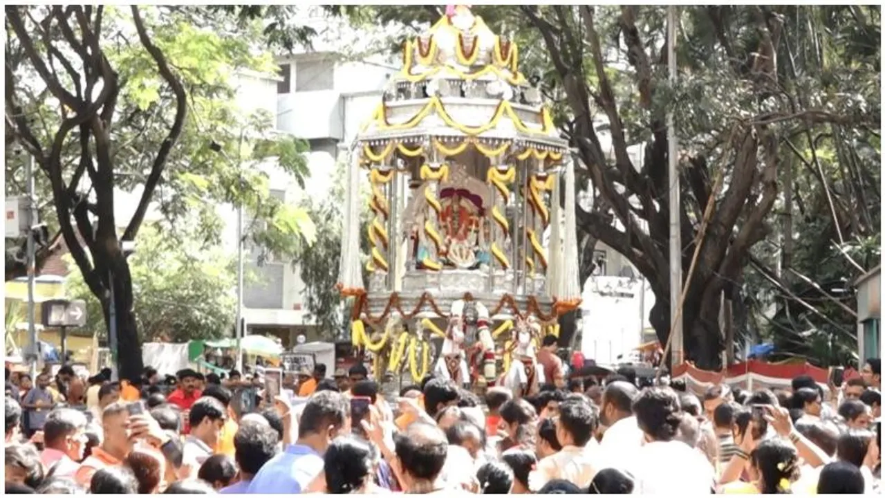 Historic silver chariot festival at Sri Subramanya Swamy Temple enchants devotees in Bengaluru