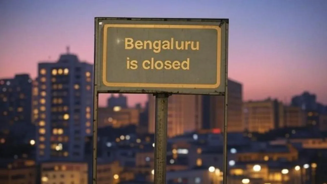 'Bengaluru is closed for...': Row sparks debate after social media post on language policy
