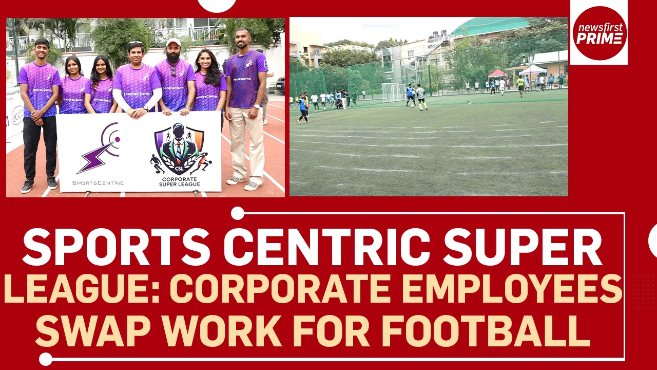 Sports Centric Super League: Corporate employees swap work for football 