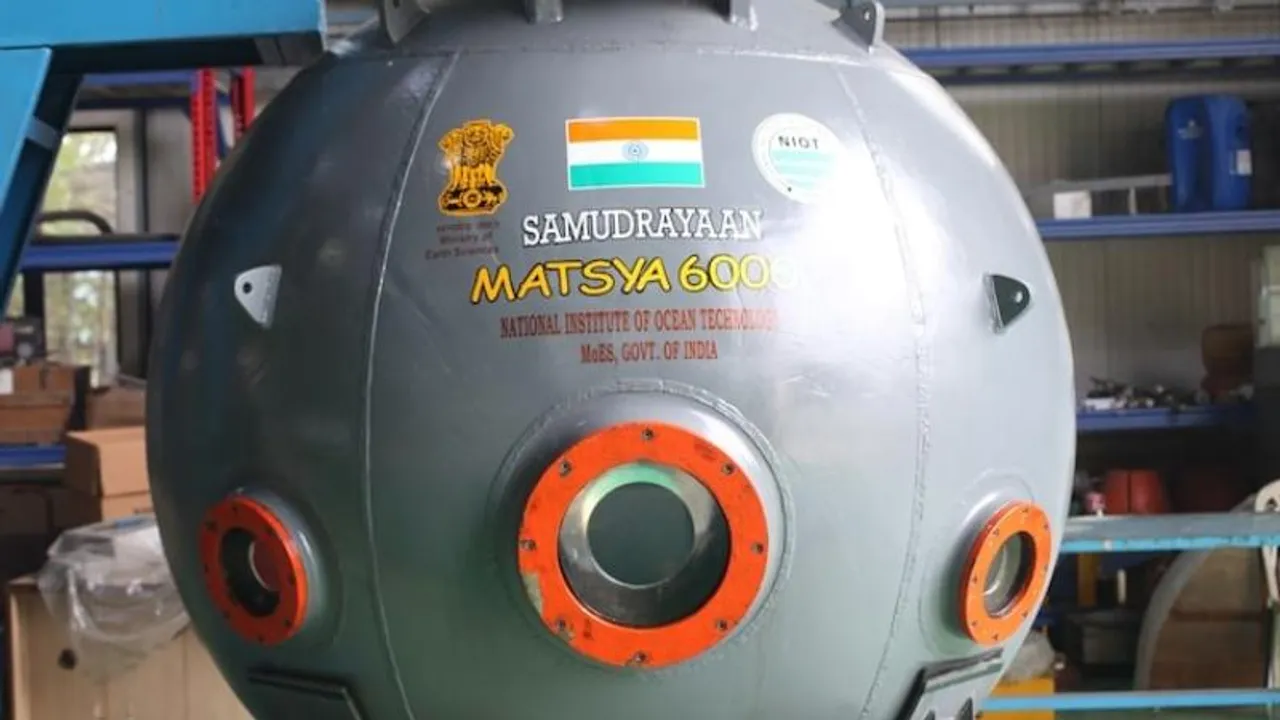 India's Samudrayaan mission advances with successful Matsya-6000 wet test