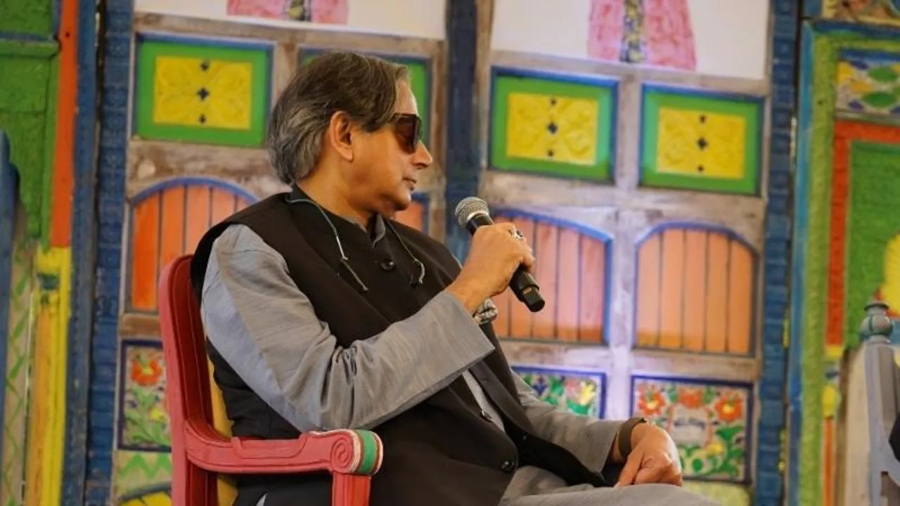 Shashi Tharoor criticizes distortion of Hinduism at Jaipur Literature Festival