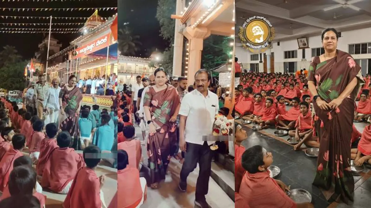 Dr. Puneeth Rajkumar Charitable Trust extends service at Siddaganga Math