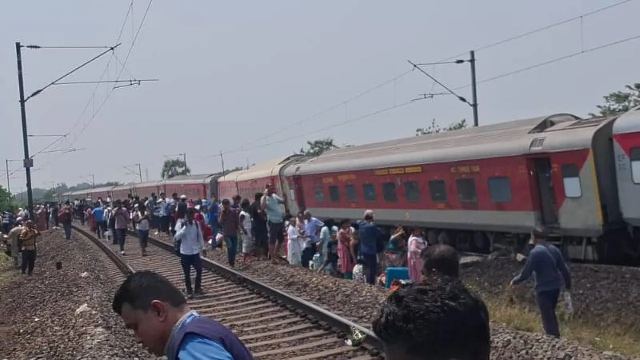 Seven injured as express train derails in Odisha’s Cuttack district