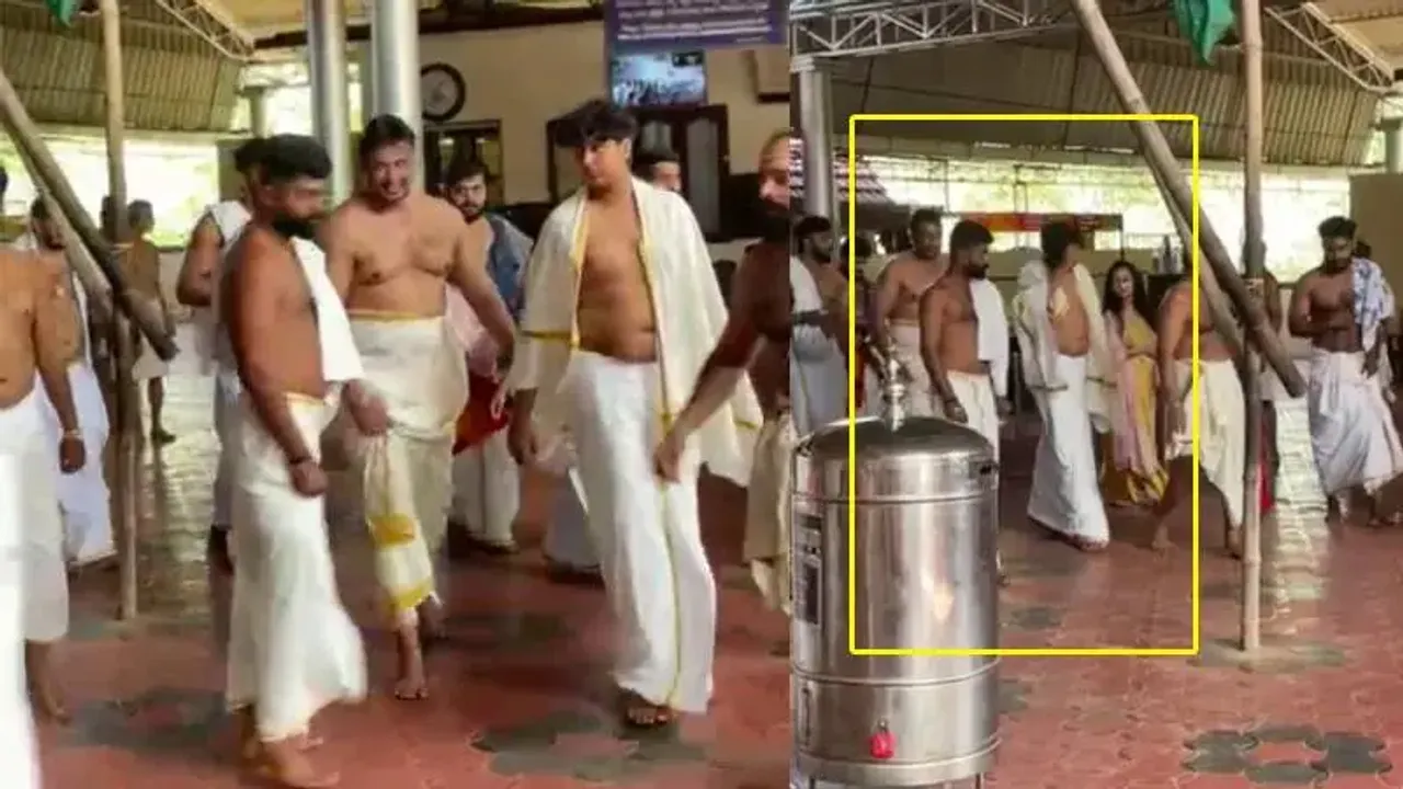 Darshan performs shatru samhara puja at Kerala’s Madaikavu Temple